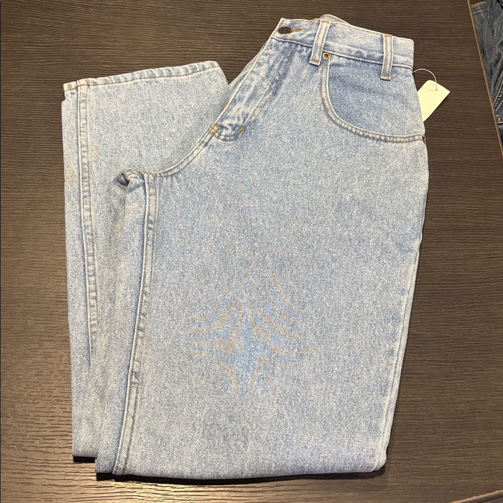 Vintage Y2K CURFEW Loose Fit 100% Cotton‎ Light Wash Denim Jeans Men 30x32 NWT - Picture 4 of 8